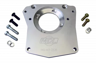Ford Narrow Pattern & Y-Block to Front Shift T5 Adapter Plate | No Rotation